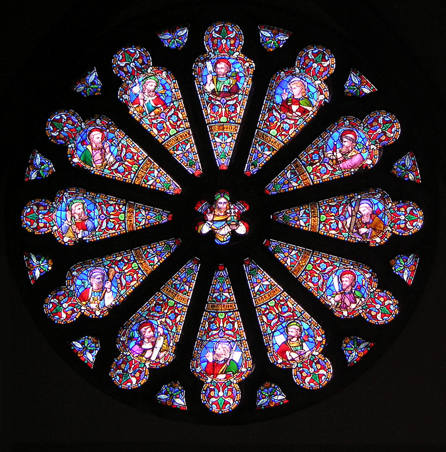 Gothic Rose Window"